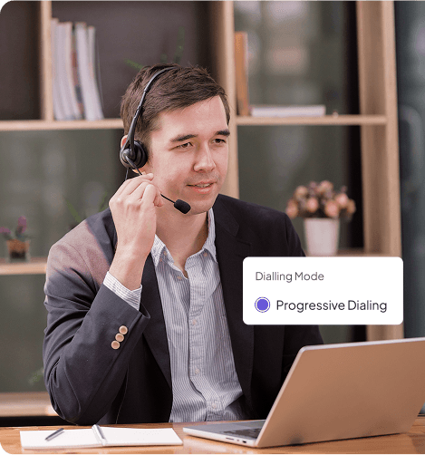 Prefer Progressive Dialing Mode to Communicate Rapidly